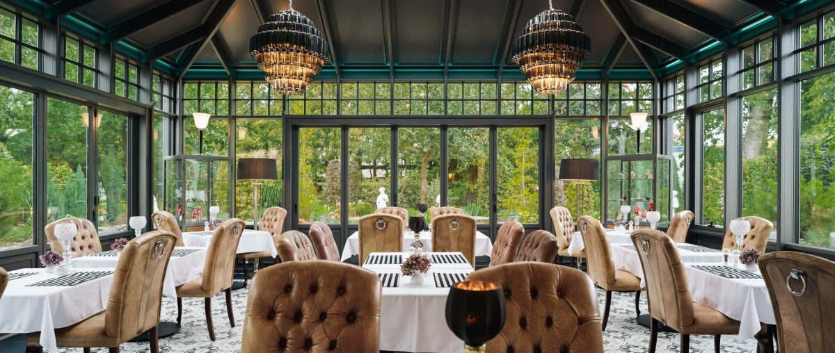Wintergarten Restaurant Gutshaus-Kaltenhof.